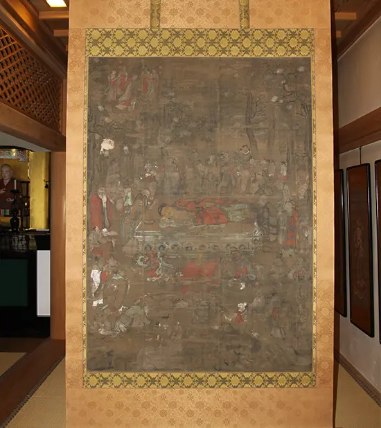 室町時代の涅槃図